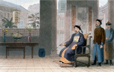 Chinese of Rank, 1810 by Thomas und William Daniell